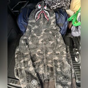 BAPE Shark Zipped Hoodie - XXL (Authentic)